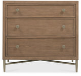 Sonnet - Three-Drawer Nightstand - Dark Gray