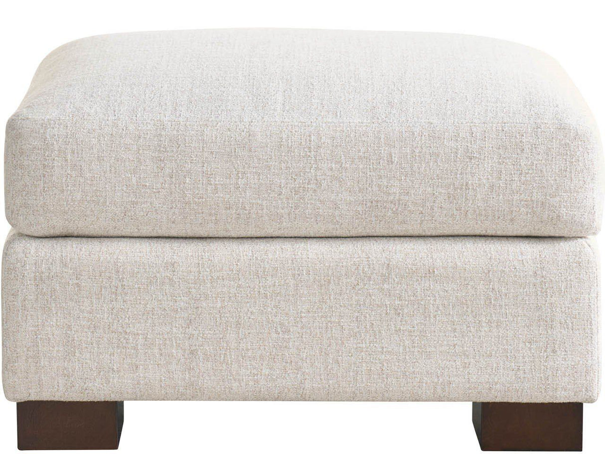 Brooklyn - Ottoman - Pearl Silver