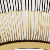 Dallmen - Black / Gold Finish - Accent Mirror