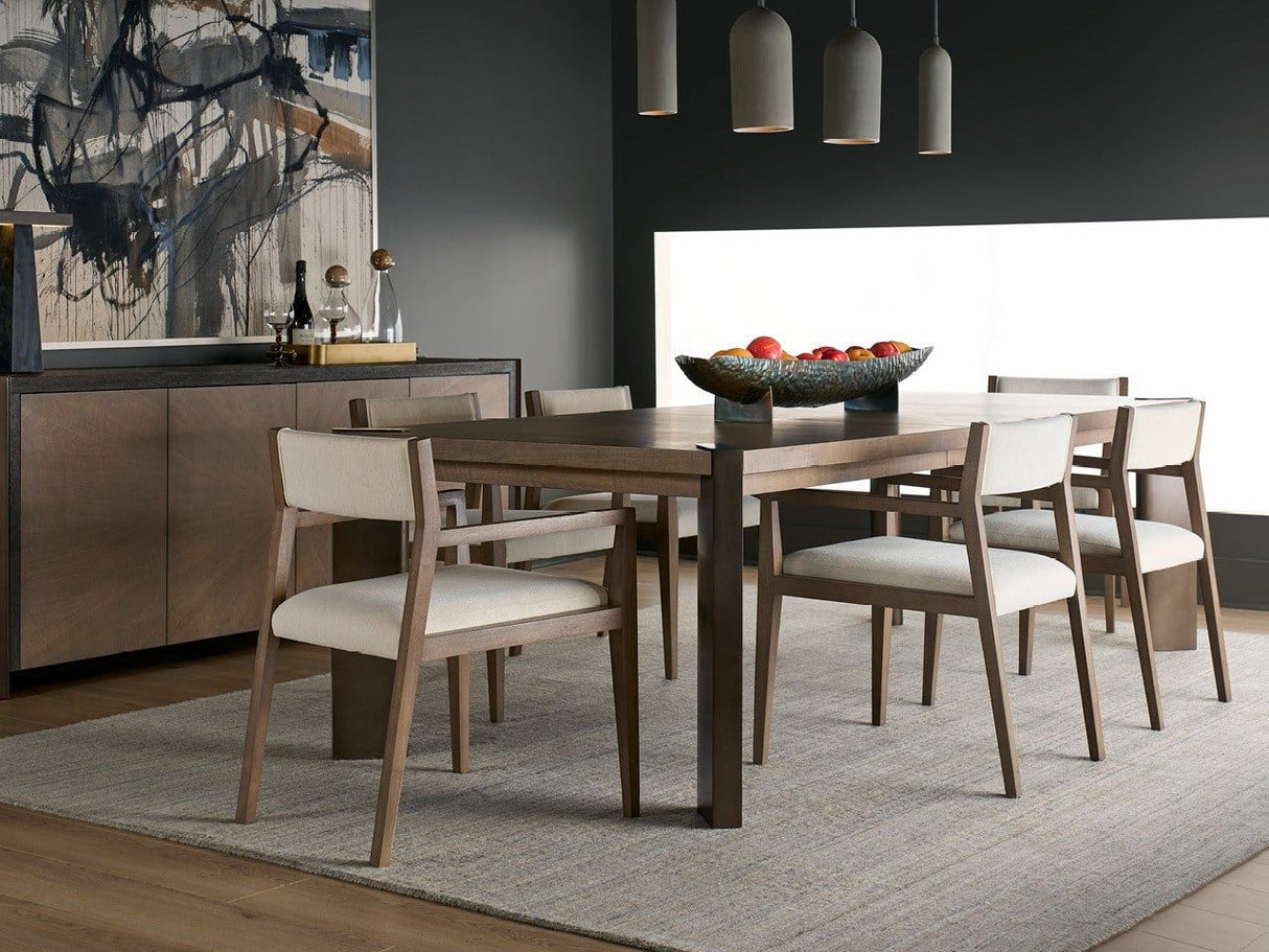 Modern / Mist & Veil - Arm Chair - Haze / Levi Oyster