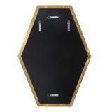 Ankara - Brass Hexagon Mirror