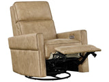 Jaxon - Swivel Glider Recliner - Luminance Caribou