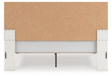 Zuraleus - Upholstered Panel Platform Bed With Roll Slats