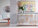 Signature Designs - Cityscape Console - Pearl Silver
