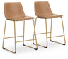 Ciabori - Tall Upholstered Barstool (Set of 2)