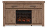 Garistyn - TV Stand With Fireplace Option