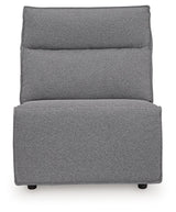 Modmax II - Reclining Sectional - Salt And Pepper