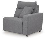 Modmax II - Reclining Sectional - Salt And Pepper