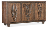 Commerce And Market - Safari Credenza - Dark Brown