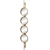 Button - Mirror - Gold