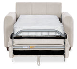 SS - Griffin Twin Sleeper Chair - New Page Flax
