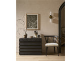 Dwell - Basalt Side Chair - Dark Gray / White