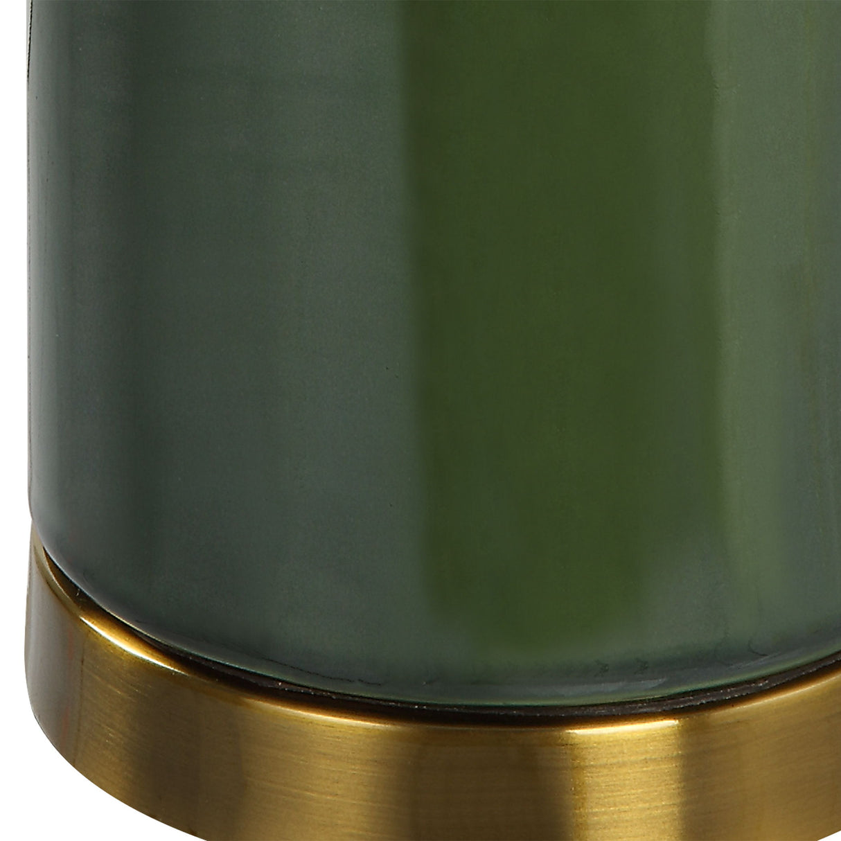 26" Table Lamp - Dark Green