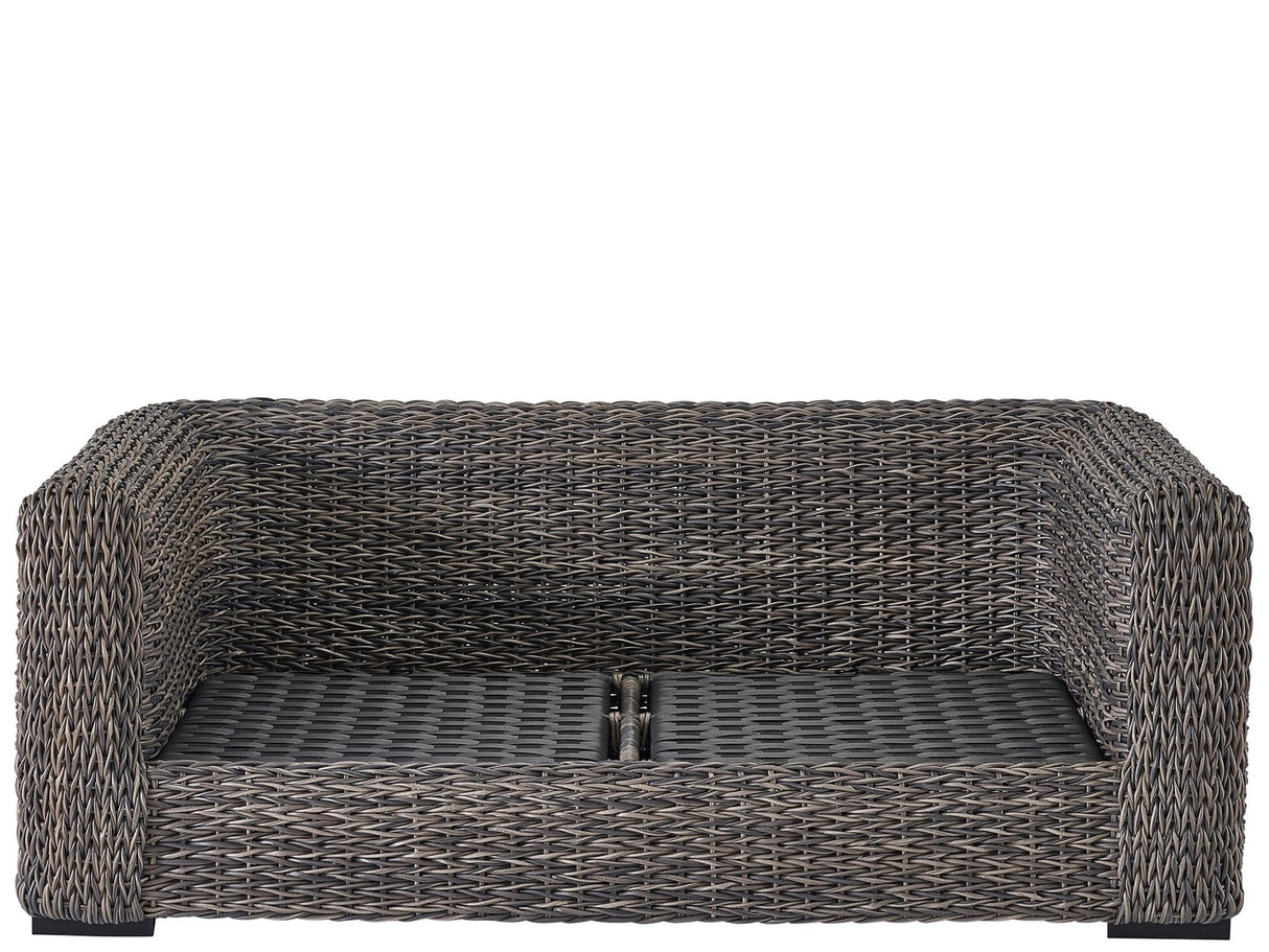 Coastal Living Outdoor / Montauk - Loveseat, Special Order - Dark Gray