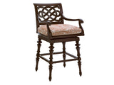 Royal Kahala Black Sands - Swivel Bar Stool - Dark Brown