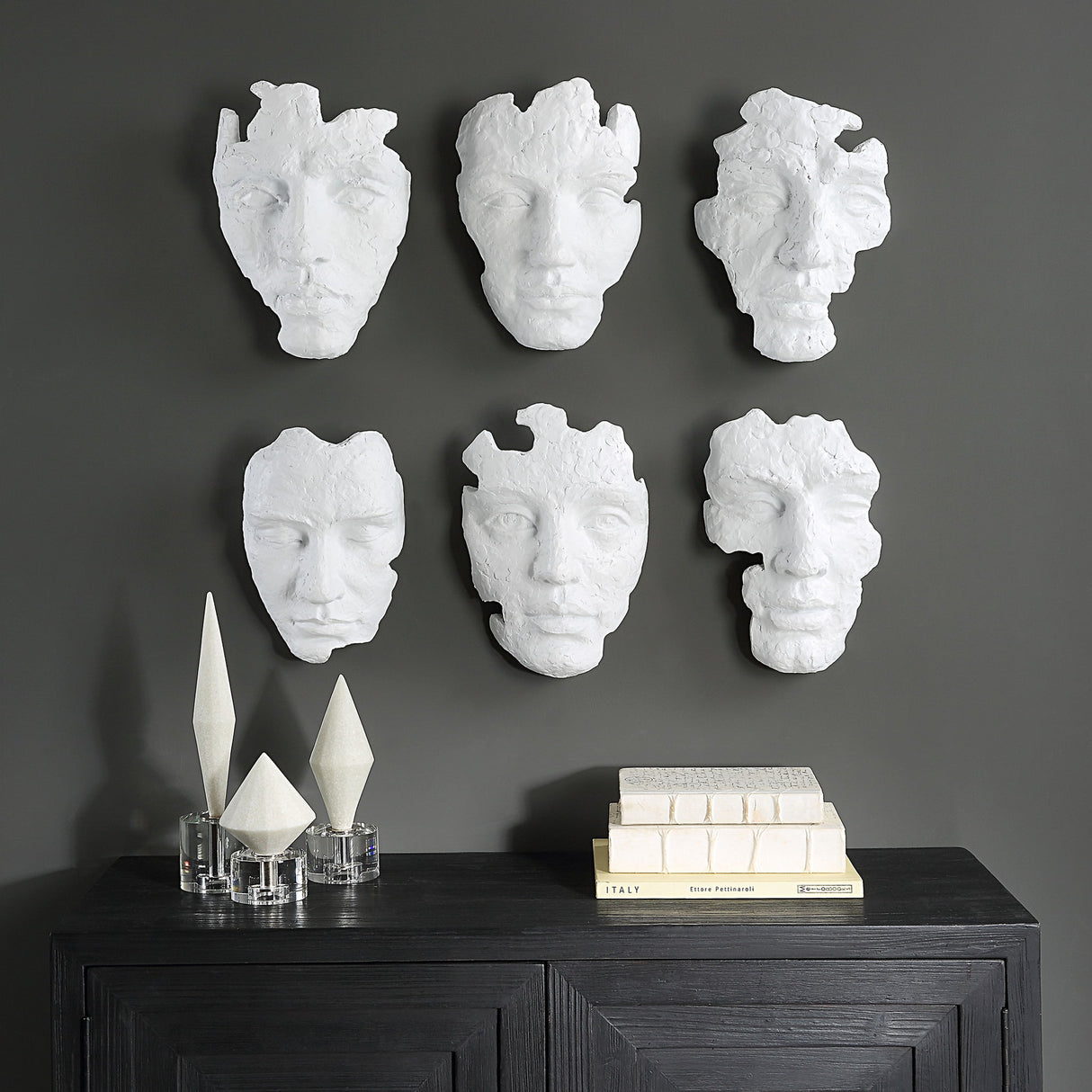 Self-Portrait - Mask Wall Decor (Set of 6)