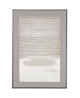 Zole II Framed Canvas - Gray