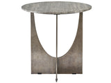Curated - Op Art End Table - Gray