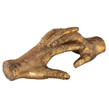Hold My Hand - Sculpture - Gold