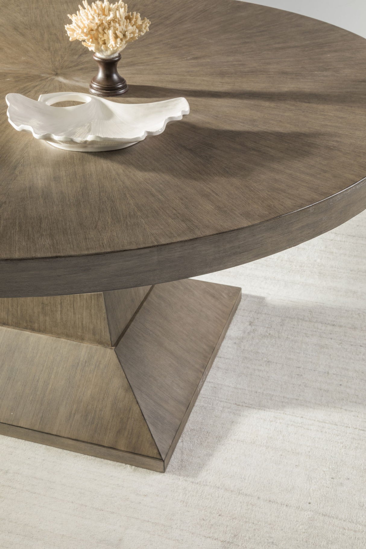 Cohesion Program - Chronicle Round Dining Table - Dark Brown