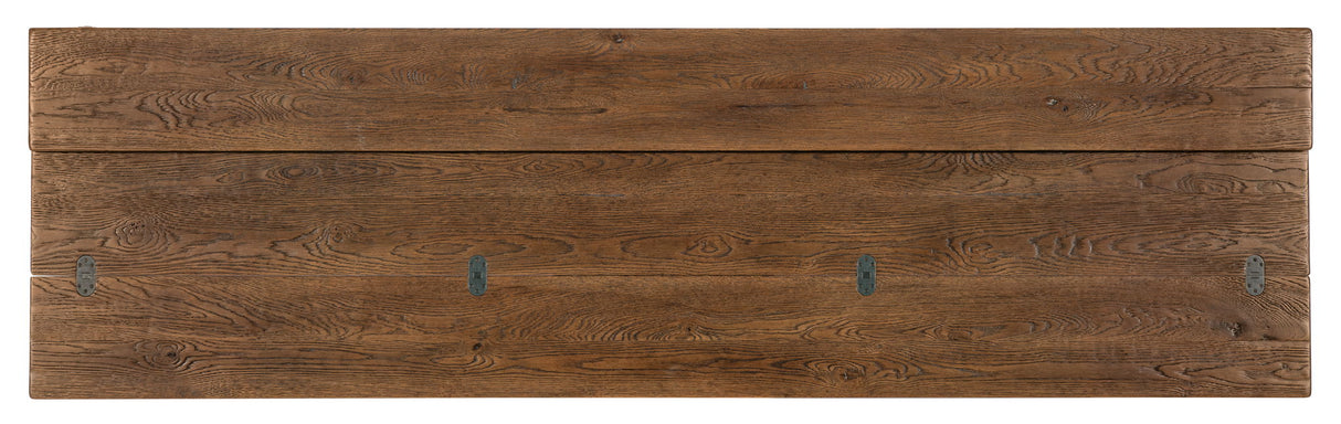Driftwood - Flip-Top Console Table - Medium Wood