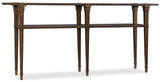 Commerce And Market - Skinny Console Table - Dark Brown