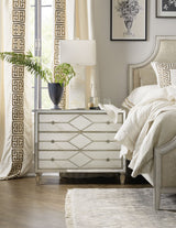 Sanctuary 2 - Queen Of Diamonds Bachelorette Chest - Light Brown / Pearl Silver