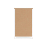 Kerisden - Five Drawer Chest - White / Brown