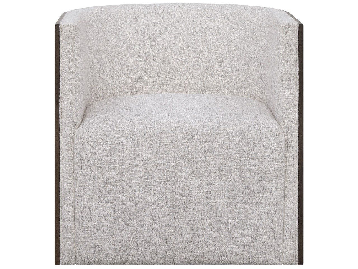 Sutton - Swivel Chair - Monique Linen
