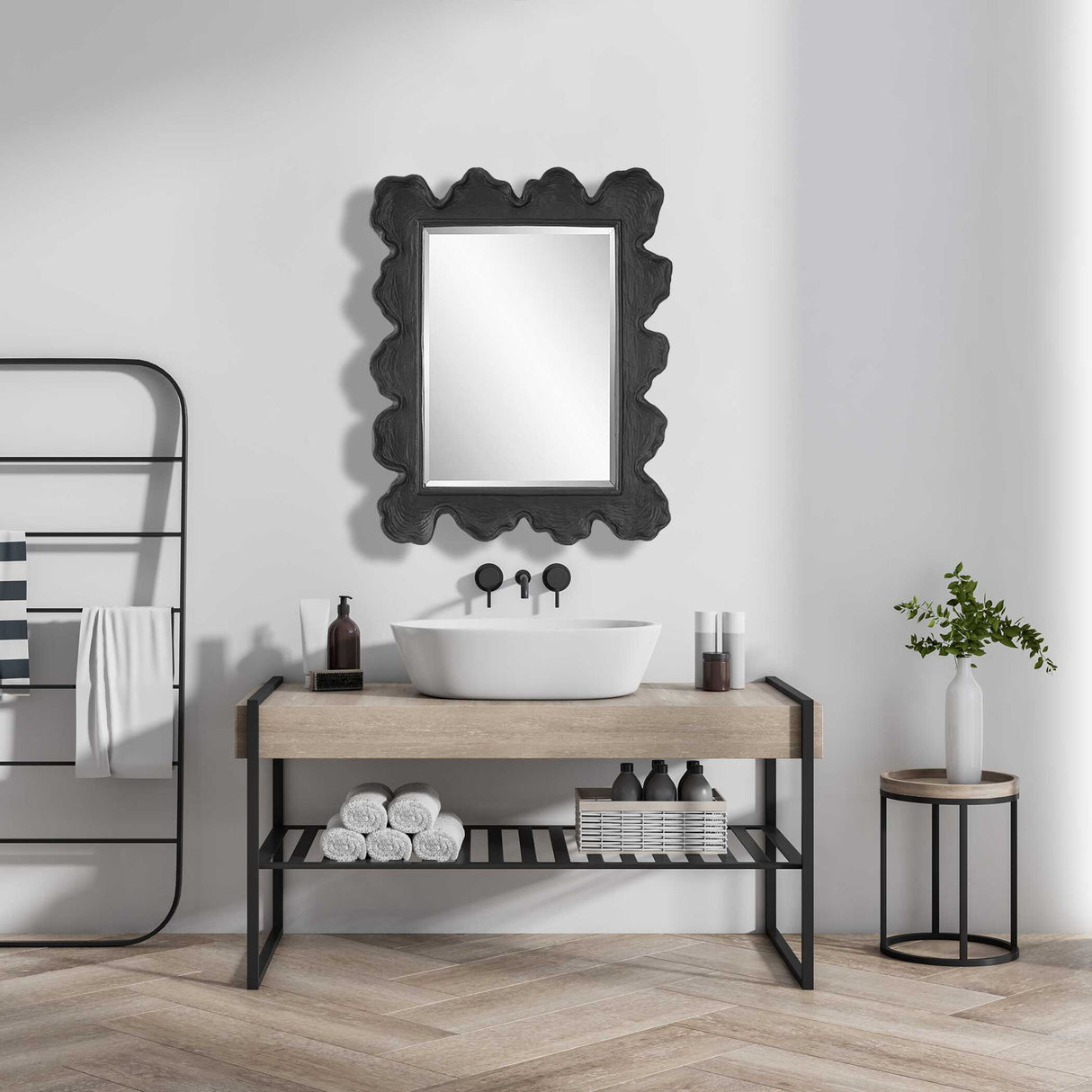 Sea Coral - Mirror - Black