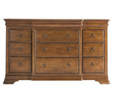 New Lou - Drawer Dresser - Dark Brown