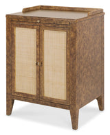 Archives - Two-Door Nightstand - Dark Brown