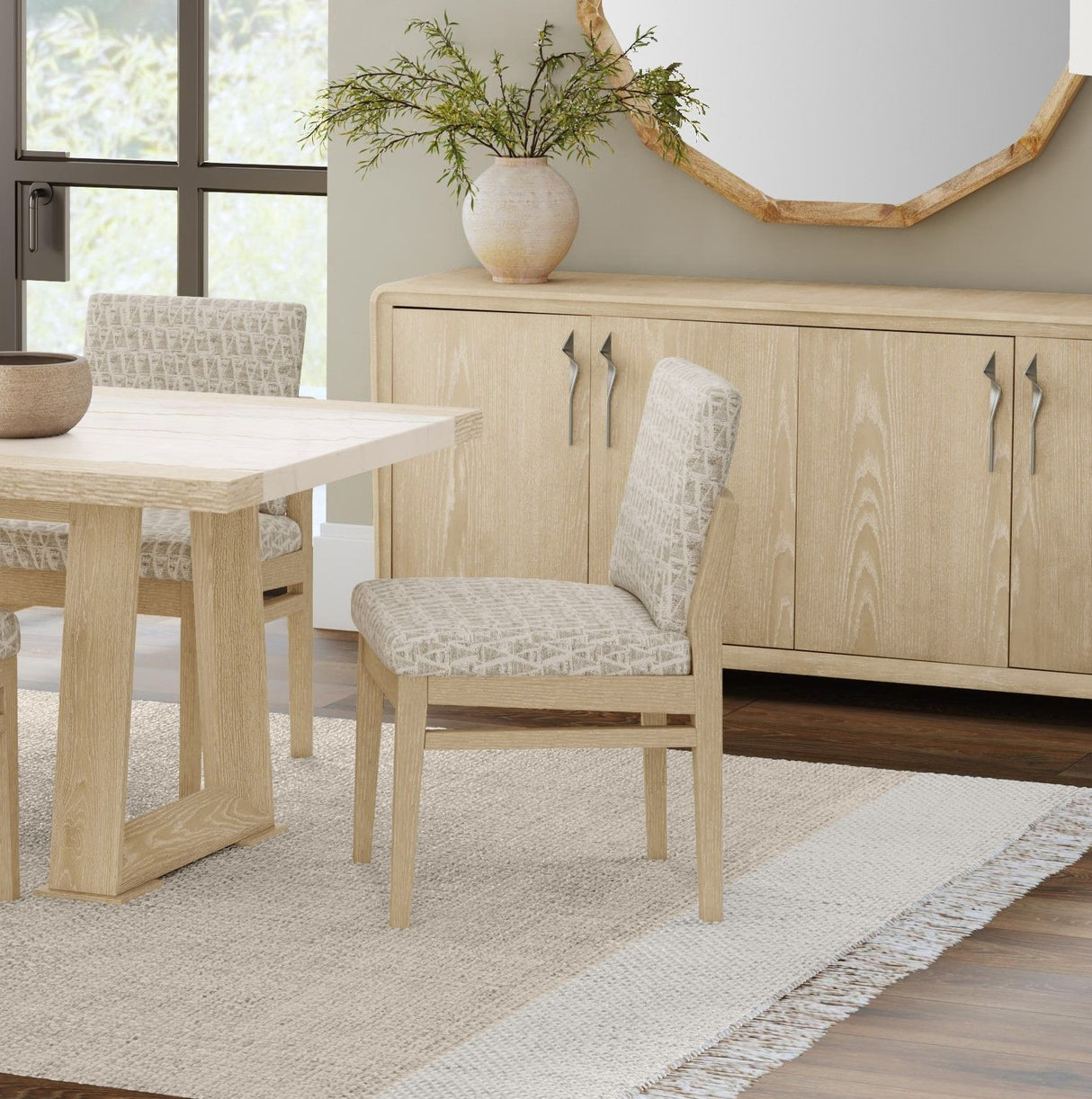 Trifecta - Dining Chair - Driftwood Cerused Oak