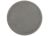 Silver Sands - Round End Table - Pearl Silver