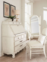 Americana - Floor Mirror - White