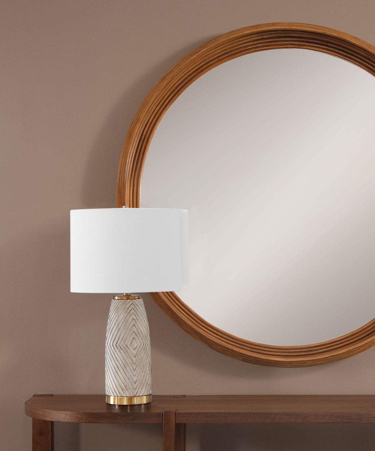 Becky - Table Lamp - Light Brown
