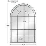 Grantola - Arch Iron Mirror - Black