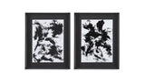 Expressive Abstract II Framed Print - Black