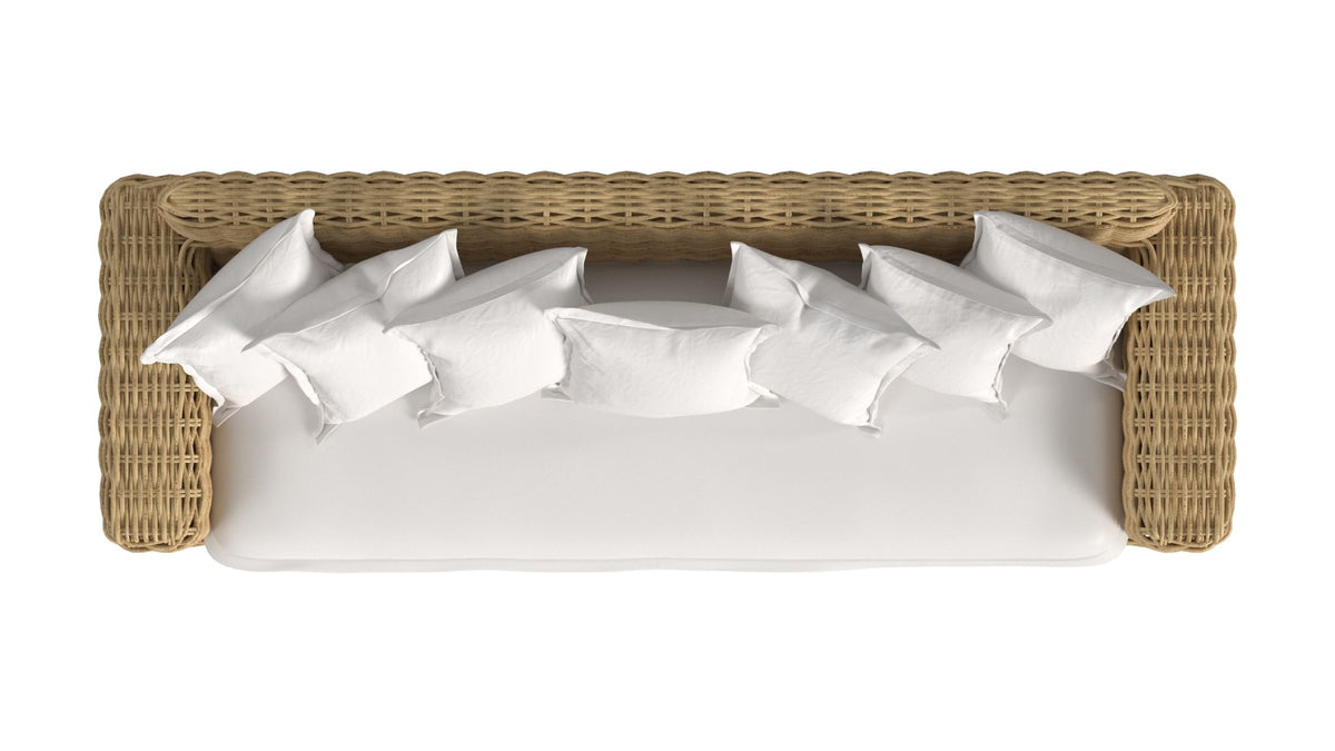 Playa - Sofa - Light Brown / White