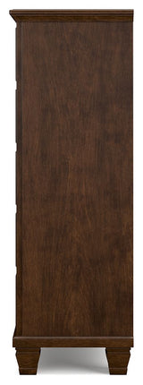 Danabrin - Five Drawer Chest - Brown