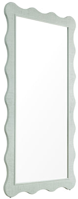 Commerce And Market - Waverly Leaner Mirror - Blue