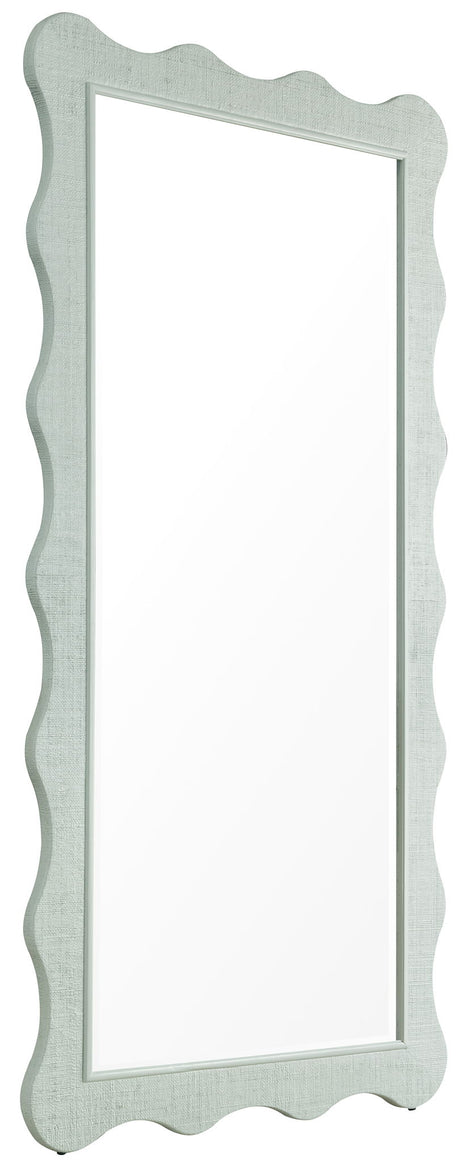Commerce And Market - Waverly Leaner Mirror - Blue
