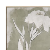 Serene Botanical II Framed Canvas - Beige