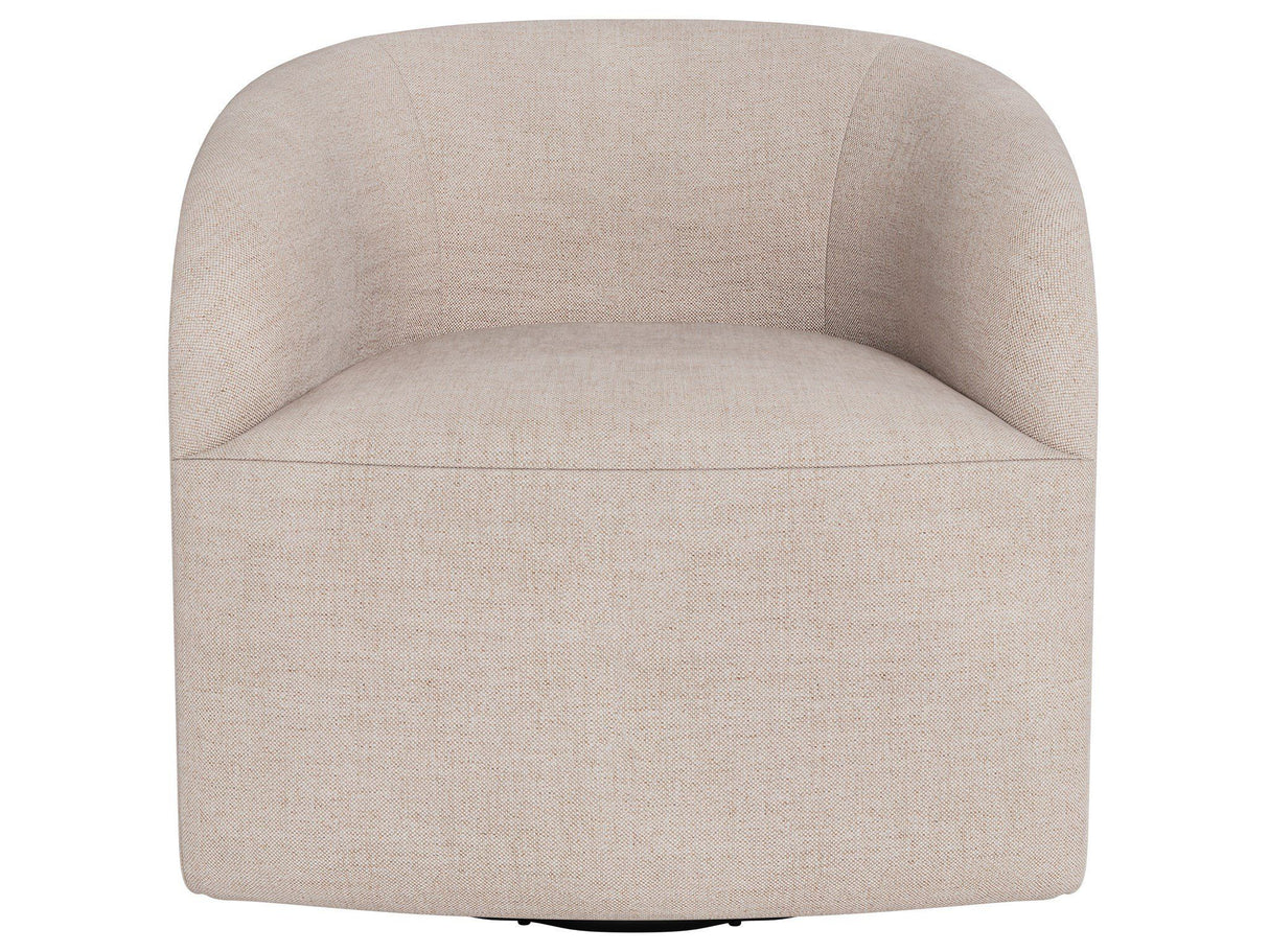 Tranquility-Miranda Kerr Home - Exhale Swivel Chair, Special Order - Beige