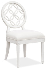 Melange - Brynlee Side Chair - White