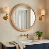 Picardy - Wall Mirror - Rattan