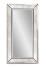 Beaded - Wall Mirror 48" - Silver