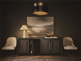Fenwick - Embossed Credenza - Dark Brown