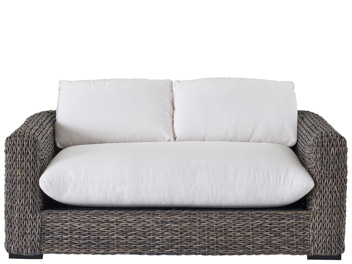 Coastal Living Outdoor / Montauk - Loveseat, Special Order - Dark Gray