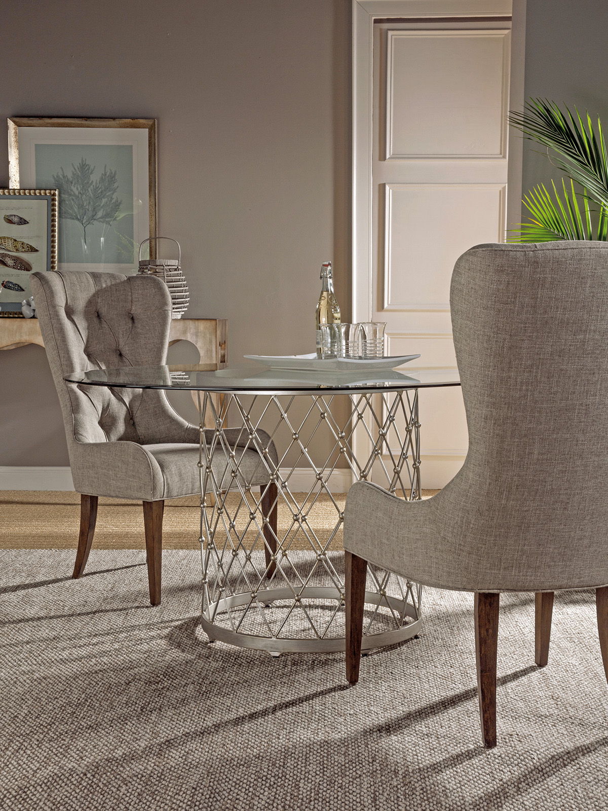Cohesion Program - Emmanuelle Side Chair - Light Brown